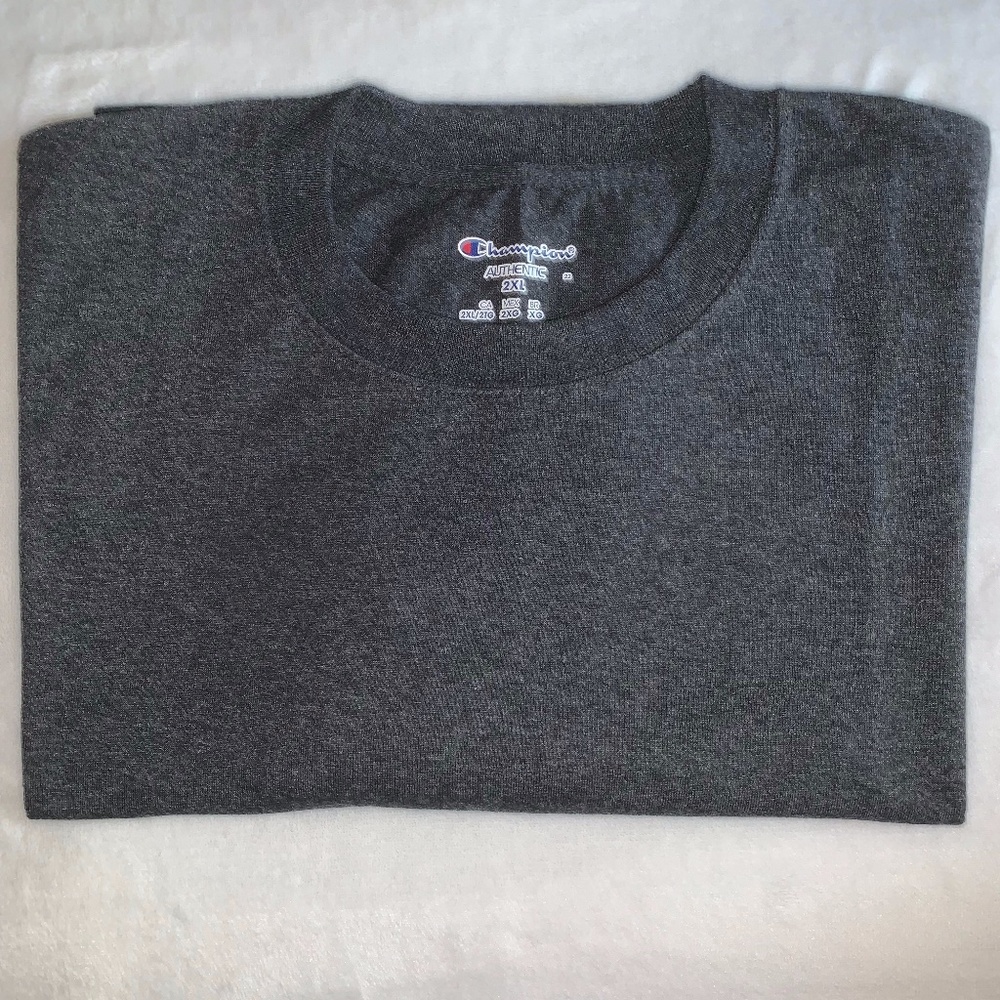 *New* Champion Authentic Gray T-Shirt